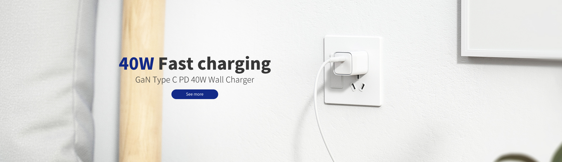40W Fast charging