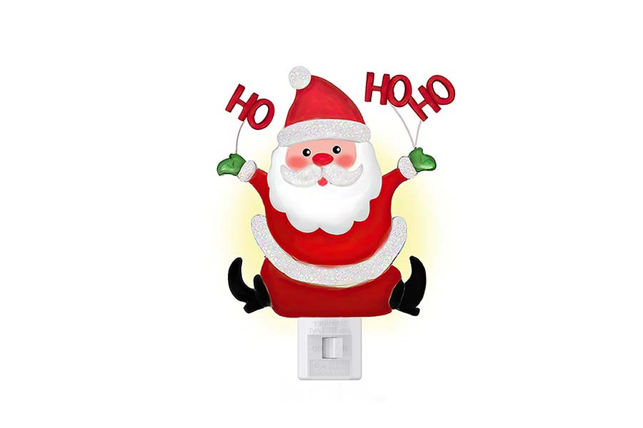 Santa LED the night lights