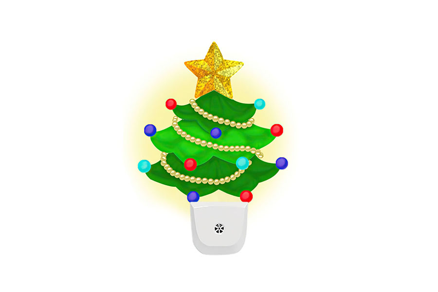 Christmas tree LED light