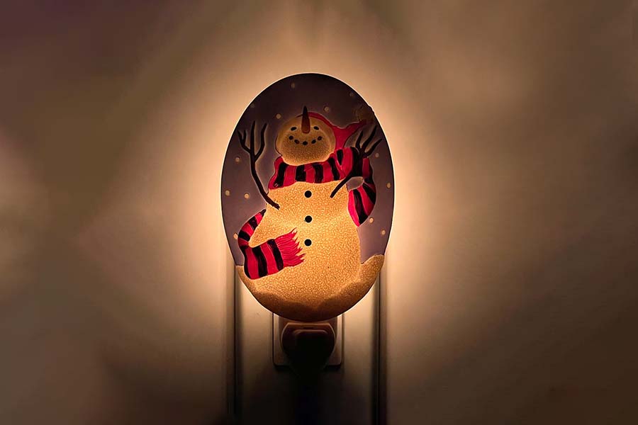 Christmas snowball LED lights