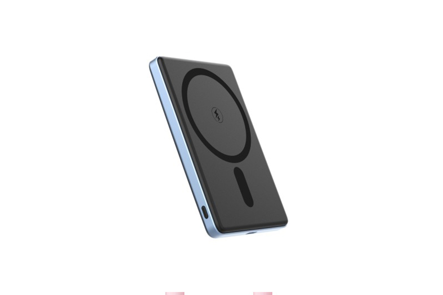 Ultra-thin Magnetic Wireless Power Bank 5000mAh Battery Pack Portable Charger MagSafe compatible