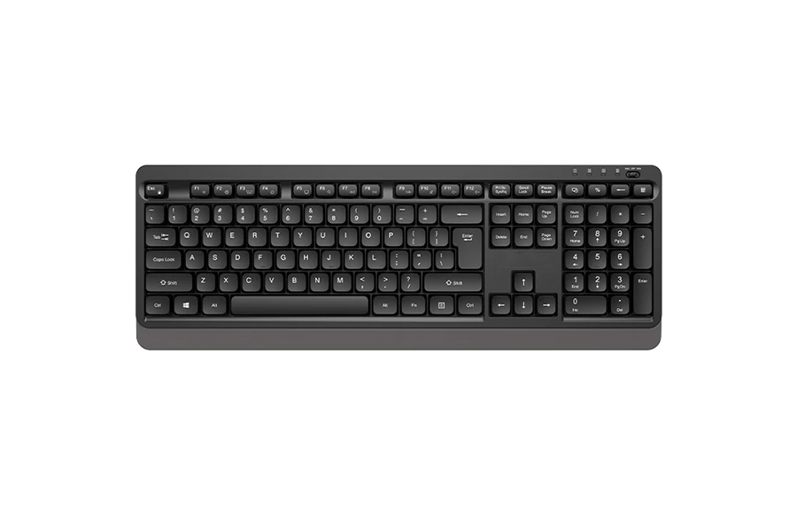 silent office keyboard energy efficient storage silos dual system compatibility portable for business computer laptop