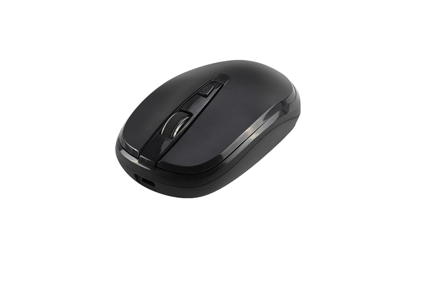 Buttons With 1600 Dpi Compact Wireless Mouse 2.4g+bt5.0 Wireless Mouse Office Portable Pc Mice