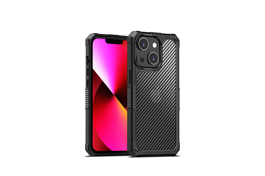 TPU PC 组合碳纤维纹理手机壳